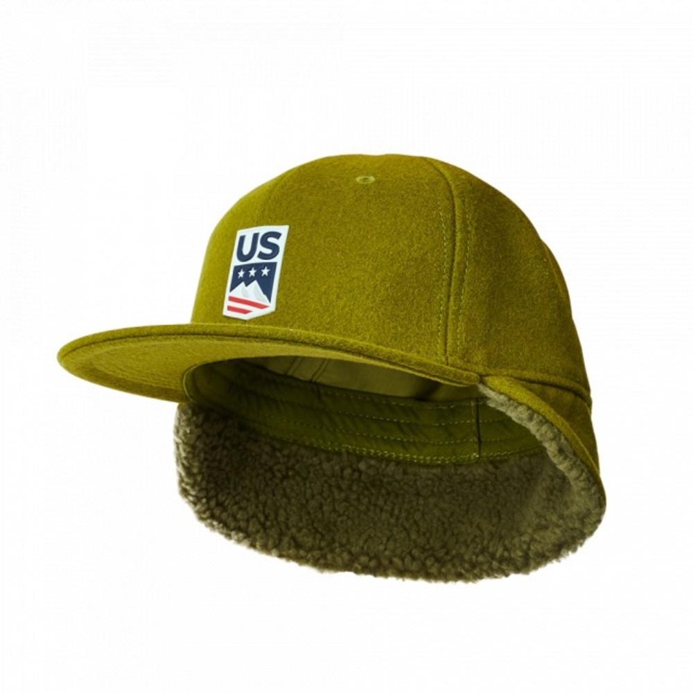 Rare Spyder US Ski Team Olive Men’s Toasty Wool Hat